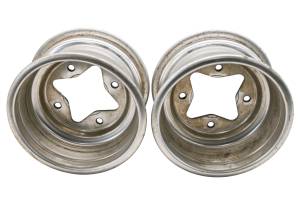 Kawasaki - 04 Kawasaki KFX400 Front Wheels Rims 4/144 10X5.5 LTZ400 - Image 2