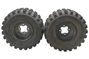 Honda - 02 Honda TRX400EX Rear Wheels Rims & Tires 4/110 9X8 Cst Ambush At20X11-9 - Image 2