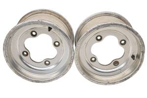 02 Honda TRX300EX Front Wheels Rims 10X5.5 4/144 Sportrax 300 2x4