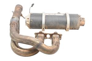 16 Polaris RZR 1000 XP Highlifter Full Exhaust Muffler & Head Pipe Trinity - Image 1