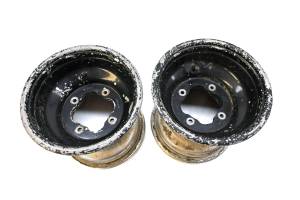 Yamaha - 03 Yamaha Raptor 660 2x4 Rear Wheels Rims 9X8.5 4/115 YFM660R - Image 1