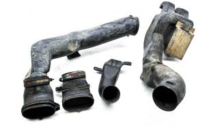 Suzuki - 02 Suzuki Vinson 500 4x4 Clutch Snorkel Intake Vent Tubes LTA500F - Image 2