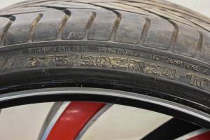 19 Polaris Slingshot SL Rear Wheel Rim & Tire 5/115 24X9.5 275/30Zr24 Lexani Lx-Thirty Gima - Image 6