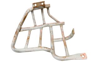 Kawasaki - 91 Kawasaki Mojave 250 2x4 Left Footrest Bracket Heel Guard KSF250 - Image 1