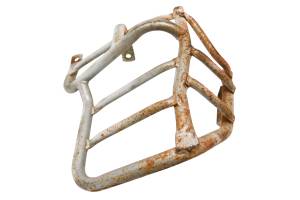 Kawasaki - 91 Kawasaki Mojave 250 2x4 Left Footrest Bracket Heel Guard KSF250 - Image 3