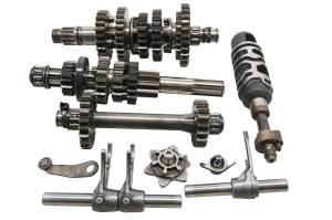 91 Kawasaki Mojave 250 2x4 Transmission Shift Forks & Drum KSF250