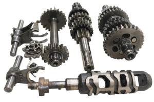 Kawasaki - 91 Kawasaki Mojave 250 2x4 Transmission Shift Forks & Drum KSF250 - Image 3