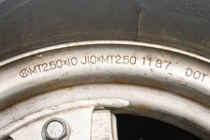 Honda - 88 Honda Elite 250 Front & Rear Wheels Rims & Tires 10X2.5 Bridgestone 4-10 CH250 - Image 4