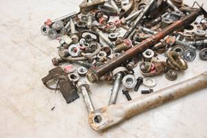 Kawasaki - 91 Kawasaki Mojave 250 2x4 Hardware Set Nuts & Bolts KSF250 - Image 2