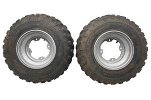 Kawasaki - 91 Kawasaki Mojave 250 2x4 Rear Wheels Rims & Tires At22X10-10 4/156 KSF250 - Image 2