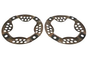 Kawasaki - 91 Kawasaki Mojave 250 2x4 Rear Wheel Guards KSF250 - Image 2