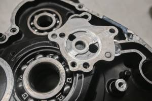 Kawasaki - 91 Kawasaki Mojave 250 2x4 Crankcase Center Crank Case KSF250 - Image 7