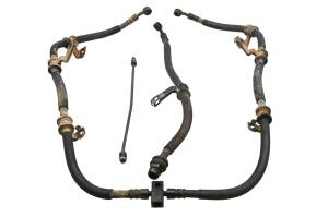 13 Honda Rancher 420 4x4 Front Brake Lines TRX420FA