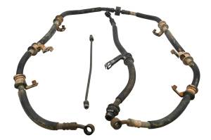 Honda - 13 Honda Rancher 420 4x4 Front Brake Lines TRX420FA - Image 2