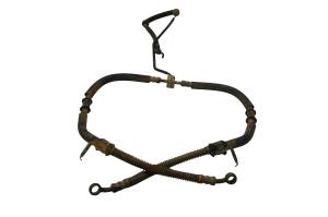 08 Suzuki LTZ250 Front Brake Lines Quadsport 250 2x4