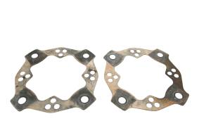 Suzuki - 08 Suzuki LTZ250 Front Hub Plates Rock Guards Quadsport 250 2x4 - Image 2
