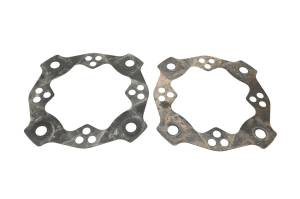 Suzuki - 08 Suzuki LTZ250 Front Hub Plates Rock Guards Quadsport 250 2x4 - Image 3