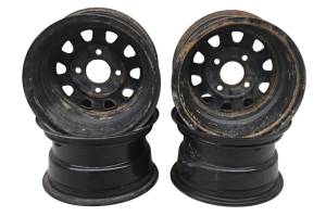 Honda - 13 Honda Rancher 420 4x4 Front & Rear Wheels Rims 12X7 4/110 TRX420FA - Image 2