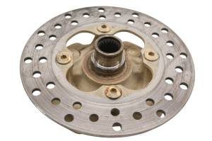 Honda - 13 Honda Rancher 420 4x4 Front Wheel Hub & Rotor Left Or Right TRX420FA - Image 2