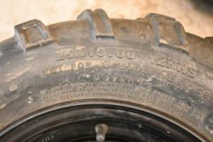 Kubota - 18 Kubota RTV-XG850 Front & Rear Wheels Rims & Tires 25X10-12 4/110 Sidekick 850 - Image 4