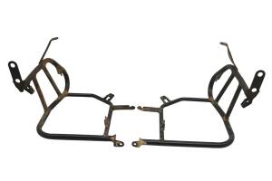 04 Kawasaki KFX700 2x4 Floorboard Heel Guard Brackets V-Force