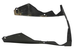 Kawasaki - 04 Kawasaki KFX700 2x4 Radiator Shroud Guard V-Force - Image 2