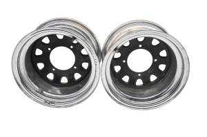 03 Kawasaki Prairie 650 4x4 Rear Wheels Rims 12X7 4/137 ITP KVF650