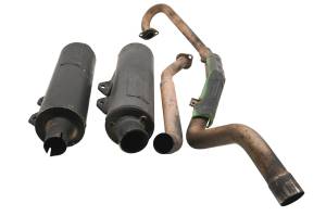 HMF - 04 Kawasaki KFX700 2x4 Dual Exhaust Muffler & Head Pipe HMF V-Force - Image 3