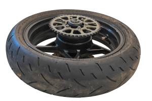 Kawasaki - 21 Kawasaki Ninja 650 Rear Wheel Rim & Tire Dunlop Sportmax 160/60Zr17 EX650 - Image 4