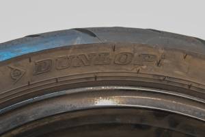 Kawasaki - 21 Kawasaki Ninja 650 Rear Wheel Rim & Tire Dunlop Sportmax 160/60Zr17 EX650 - Image 5