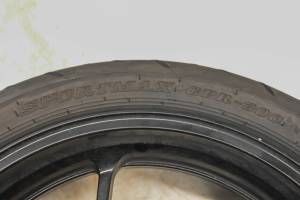 Kawasaki - 21 Kawasaki Ninja 650 Rear Wheel Rim & Tire Dunlop Sportmax 160/60Zr17 EX650 - Image 6