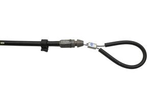 Kawasaki - 23 Kawasaki Z400 ABS Seat Latch Cable & Striker ER400D - Image 3