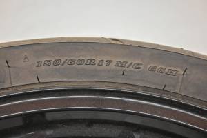Kawasaki - 23 Kawasaki Z400 ABS Rear Wheel Rim & Tire 150/60R17 ER400D - Image 4