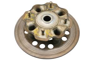 Suzuki - 03 Suzuki Vinson 500 4x4 Rear Wheel Hub & Rotor Right LTA500F - Image 1
