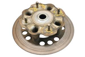 Suzuki - 03 Suzuki Vinson 500 4x4 Rear Wheel Hub & Rotor Right LTA500F - Image 2