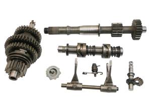 Suzuki - 03 Suzuki Vinson 500 4x4 Transmission Shift Forks & Drum LTA500F - Image 2