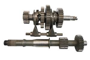 Suzuki - 03 Suzuki Vinson 500 4x4 Transmission Shift Forks & Drum LTA500F - Image 4