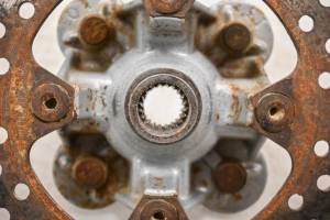 Kawasaki - 06 Kawasaki Brute Force KVF750B Front Wheel Hub & Rotor Left Or Right - Image 3