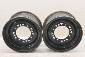 00 Polaris Sportsman 500 4x4 Front Wheels Rims 4/156 12X6