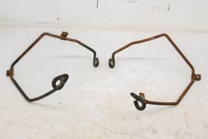 Yamaha - 06 Yamaha Raptor 350 2x4 Rear Heel Guard Brackets YFM350R - Image 1