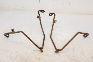 Yamaha - 06 Yamaha Raptor 350 2x4 Rear Heel Guard Brackets YFM350R - Image 2