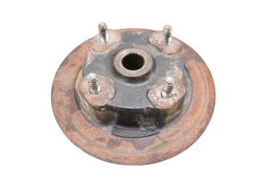 18 Cat CUV102D Front Rear Wheel Hub & Rotor Left Right - Image 1