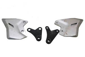19 Kawasaki Ninja 650 ABS Heel Guard Covers & Foot Rest Bracket Support Plates EX650K
