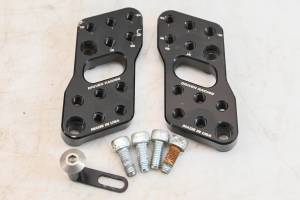 24 Yamaha YZF-R3 Rearset Relocation Brackets Mounts Driven Racing - Image 1