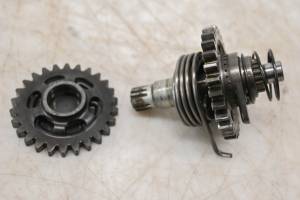 Suzuki - 12 Suzuki RMZ250 Kick Start Gear Spindle - Image 1