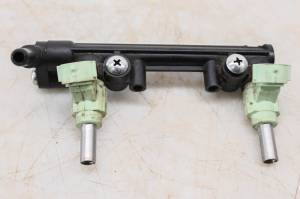 Kawasaki - 18 Kawasaki Ninja 650 ABS Fuel Rail & Injectors EX650K - Image 1