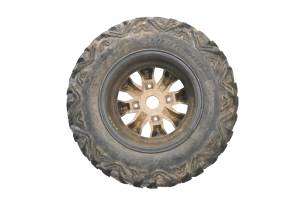 Can-Am - 22 Can-Am Defender XT HD10 Front Wheel Rim & Tire At27X9-14 4/137 14X7 Tusk - Image 2