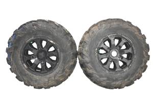 22 Can-Am Defender XT HD10 Front Wheels Rims & Tires 28X9R14 4/137 14X7 Xps Trailking