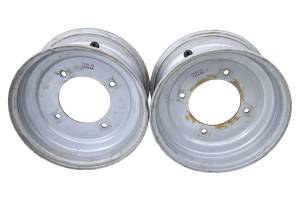 Aftermarket - 03 Honda TRX400EX Front Wheels Rims 10X5 4/144 Aftermarket Sportrax 400 2x4 - Image 2