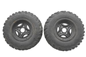 18 Arctic Cat Alterra 700 VLX 4x4 Front Wheels Rims & Tires 25X8-12 4/115 12X6 Carlisle Trail Pro